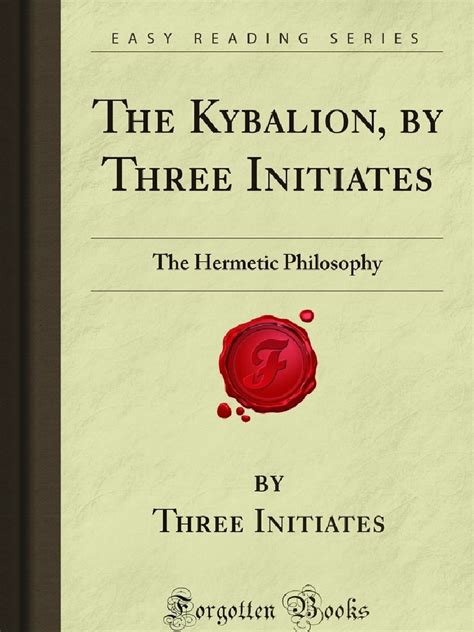 The Kybalion by Three Initiates - 9781605064956