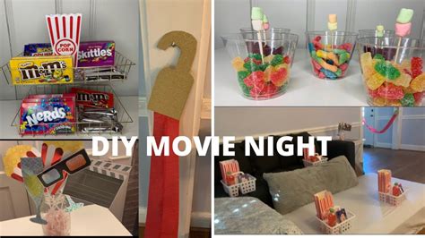 Diy Movie Nightparty Movie Night Youtube