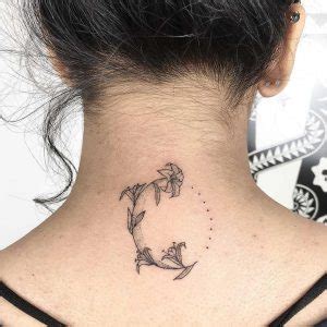 Minimalist Tattoo On The Back By Ann Pokes Tattoogrid Net