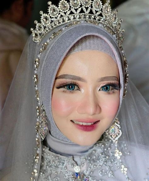 Pin Di Impianmu Impiannn Rias Wajah Pengantin Kerudung Pengantin