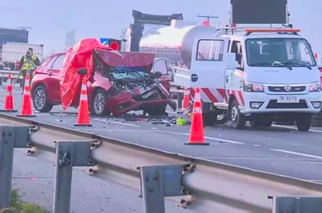 Trágico accidente en Pudahuel deja a mujer fallecida en la ruta 68