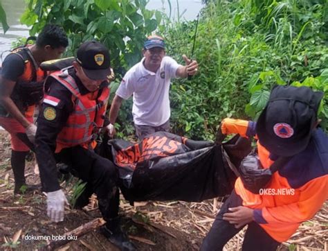 Jenazah Nando Bocah Hanyut Di Sungai Ogan Oku Ditemukan