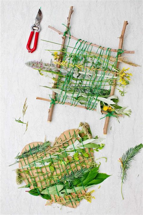 2 Ways Of Nature Weaving With Kids Welcome To Nanas Weaving For
