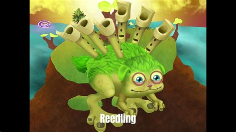 My Singing Monsters Forest Island Reedling Youtube