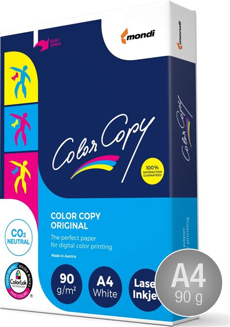 Color Copy Laser Og Kopipapir A4 90 Gram 500 Ark Lomax