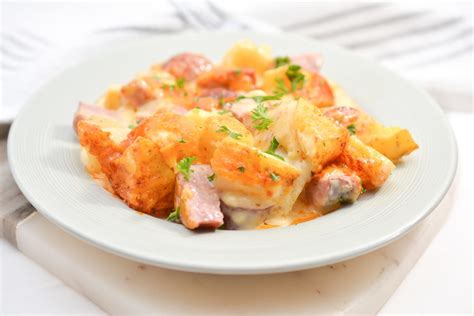 Cheese Potato And Smoked Sausage Casserole Sweet Pea S Kitchen