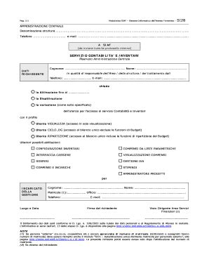 Compilabile Online Siaf Unifi A Siaf Fax Email Stampa Pdffiller