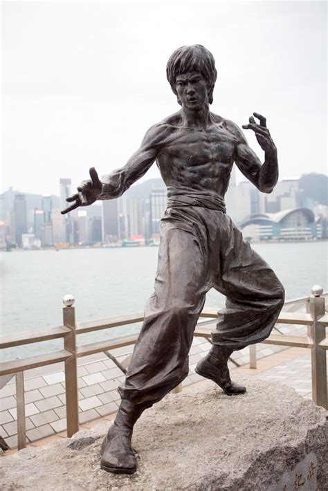 Bruce Lee Statue Hong Kong Statuen Statue Bruce Lee