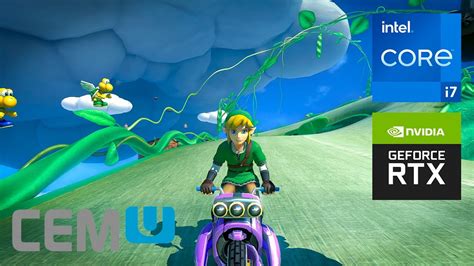 4k Mario Kart 8 Cemu 1262 Ultra Graphics Vulkan Benchmark