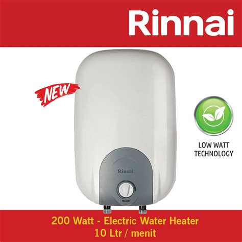 Jual Rinnai Water Heater Pemanas Air Low Watt Liter Res Eco Asli