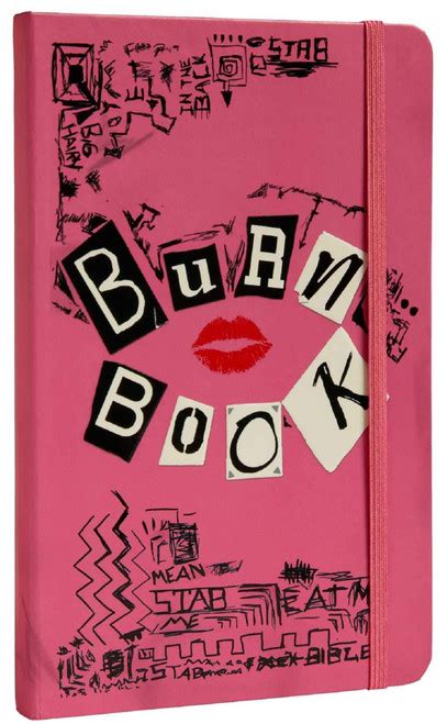 Mean Girls Burn Book Journal Notebook Pocket Size Retrofestive Ca