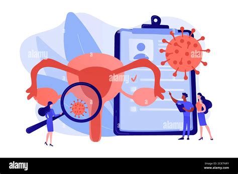 Human Papillomavirus Hpv Concept Vector Illustration Stock Vector Image And Art Alamy