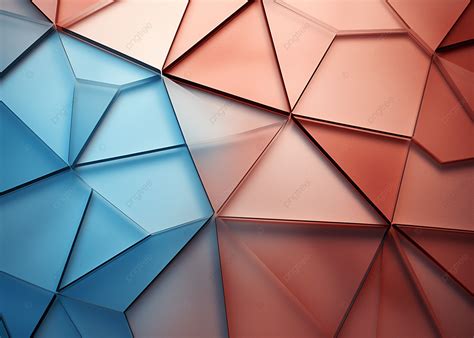 Paper Colored Triangles For Background Paper Colored Triangles