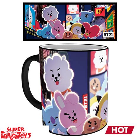 BTS MUG MAGIQUE THERMO REACTIF LINE FRIENDS BT21 COLLECTION