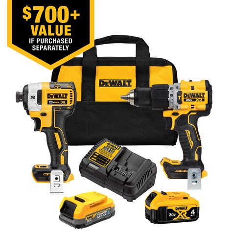 Dewalt 20v Max Xr Lithium Ion Cordless Compact 1 2 45 Off