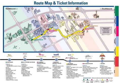 Lv Strip Map Of Trams Paul Smith