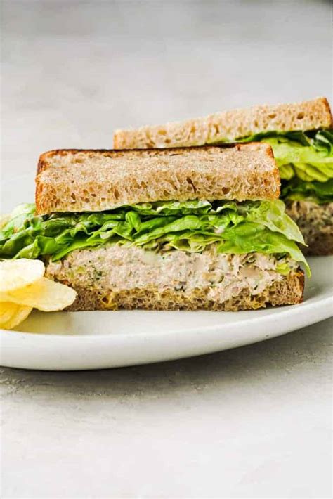 Easy Tuna Sandwich Recipe Whisper Of Yum