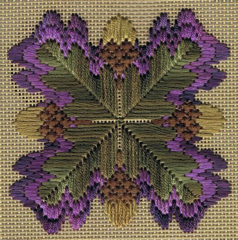 Learn Bargello Stitch Make Beautiful Designs On Canvas Motifs