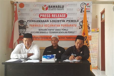 Cegah Potensi Kerawanan Pemilu Panwascam Purbaratu Lakukan Pengawasan