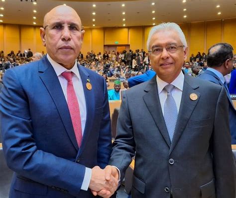 Le Xournal A Addis Abeba Pravind Kumar Jugnauth A Rencontr Le