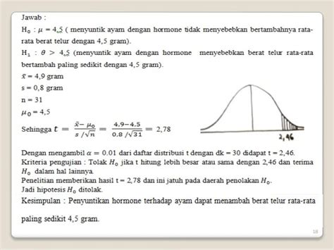 Contoh Pengujian Hipotesis Dalam Skripsi