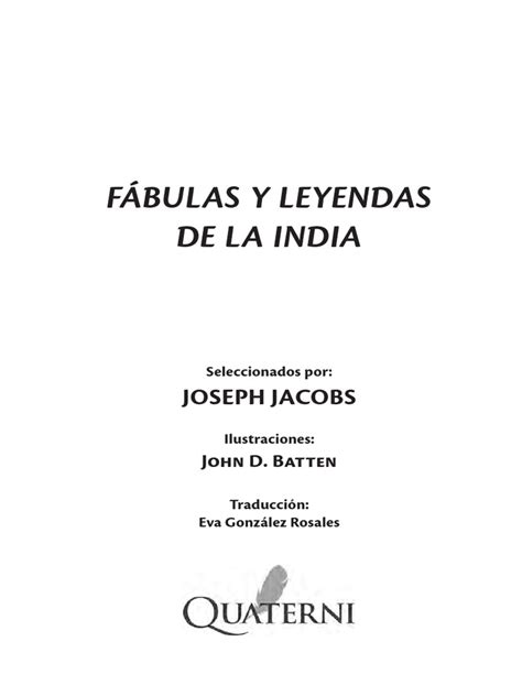 PDF Fabulas Y Leyendas De La India DOKUMEN TIPS