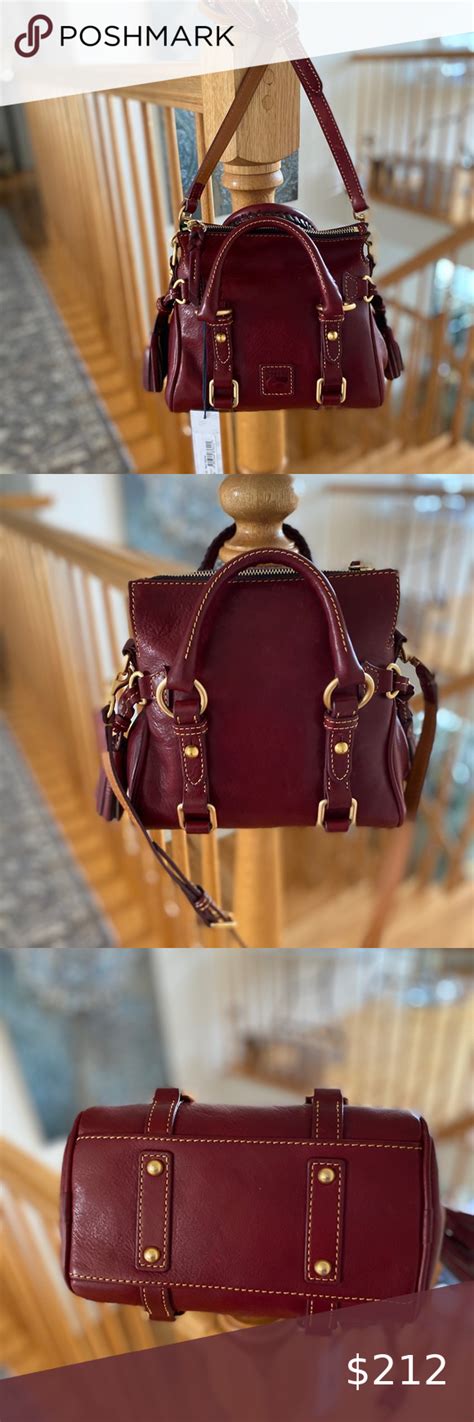 Dooney Bourke Florentine Nano Satchel Bordeaux Dooney Bourke