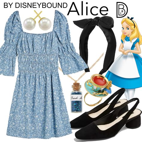 Alice In Wonderland Disneybound Disney Bound Outfits Casual Disneybound Disney Themed Outfits