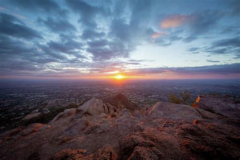 Sunrise on Camelback Mountain Photograph by The Flying Photographer ...