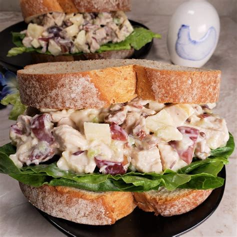 Pecan Chicken Salad Sandwiches - This Old Gal