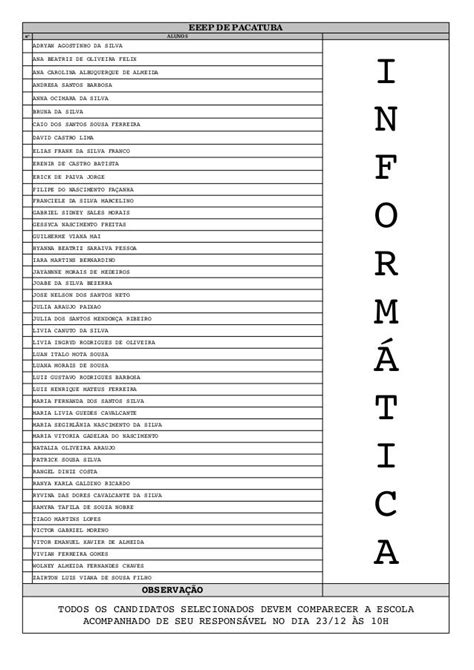 Relação Nominal 2017