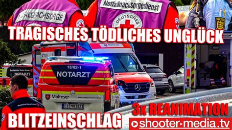 Tragisches T Dliches Ungl Ck Blitzeinschlag Personen