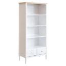 Table Basse 4 Tiroirs Design Solen 110cm Blanc