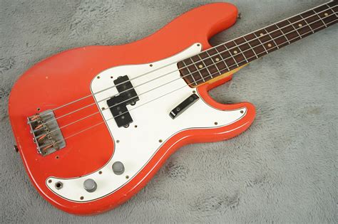 Fender Precision Bass Original Fiesta Red Ohsc