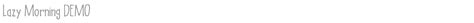Lazy Morning Font Download Free