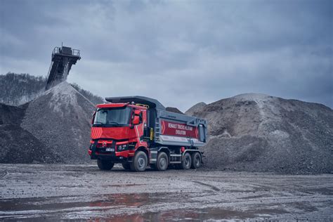 Construction lourde nos Renault Trucks K Ets Coquidé