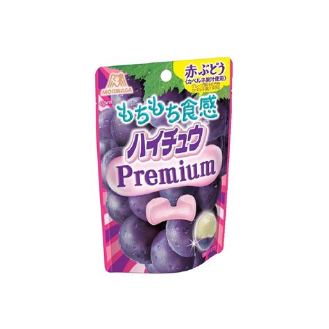 Morinaga Hi Chew Premium Grape Gummies 35g