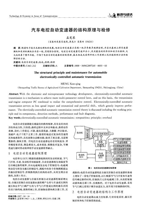 汽车电控自动变速器的结构原理与检修word文档在线阅读与下载免费文档