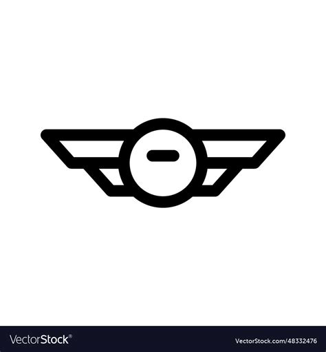 Insignia icon Royalty Free Vector Image - VectorStock