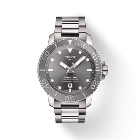 Tissot T120 407 11 081 01 Seastar 1000 Powermatic 80 43 Stainless