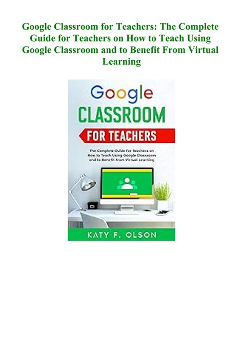 BOOKS Google Classroom For Teachers The Complete Guide For Teachers