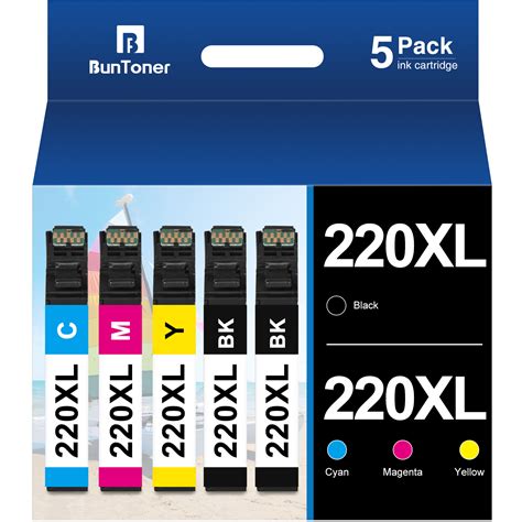 220xl Ink Cartridges For Epson 220 Xl 220xl T220xl Ink Cartridges For Printers Epson Wf 2760 Wf