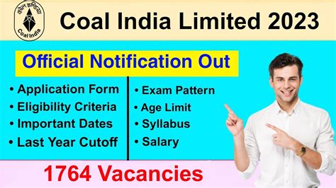 Coal India Recruitment 2023 Notification Out Full Detail Explained