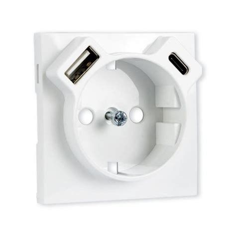 Centro Tomada Schuko Efapel C Usb Br