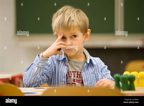 At Primary School Stock Photo Alamy