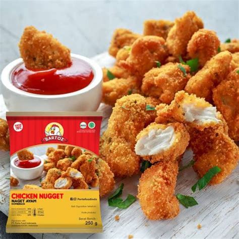 Jual Enakk Naget Ayam Bartoz 250gram Shopee Indonesia