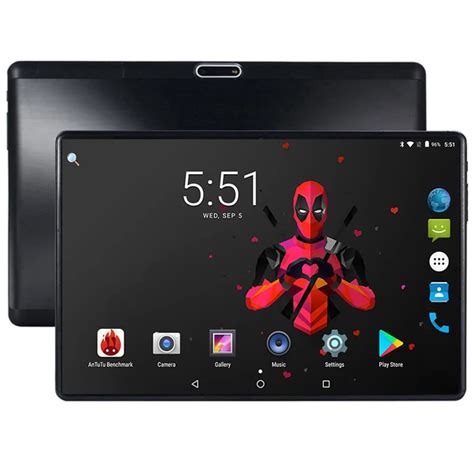 10 Inch Android Tablet 4GB RAM 64GB ROM Google Android 8.0 OS Dual ...