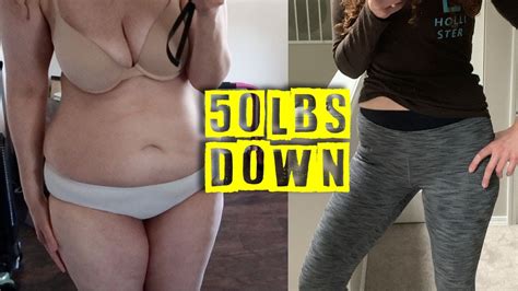 Losing 50 Pounds Before And After Youtube