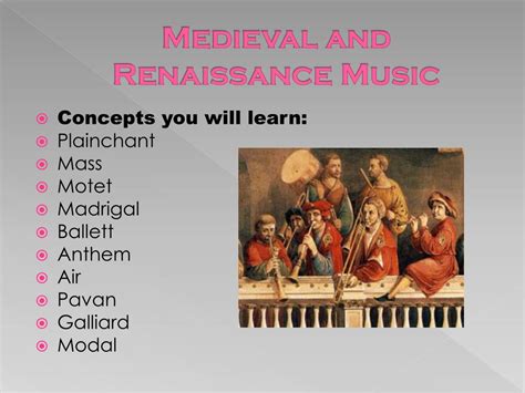 Ppt Medieval And Renaissance Music Powerpoint Presentation Free