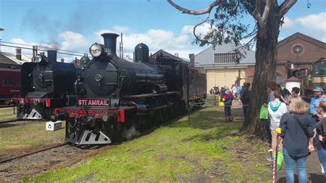 Steamrail 2020 Open Day VR D3 639 Steam Locomotive Taking Off YouTube